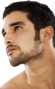 men after hair cut